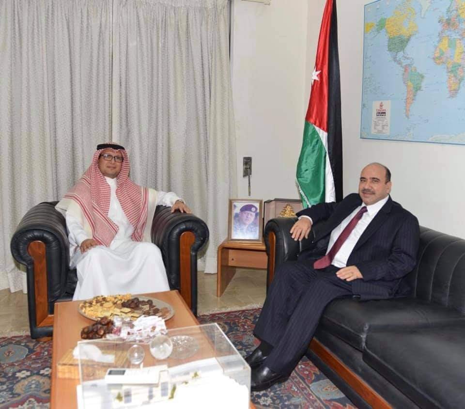 صورة مميزة: سفير خادم الحرمين الشريفين يلتقي سفير المملكة الأردنية