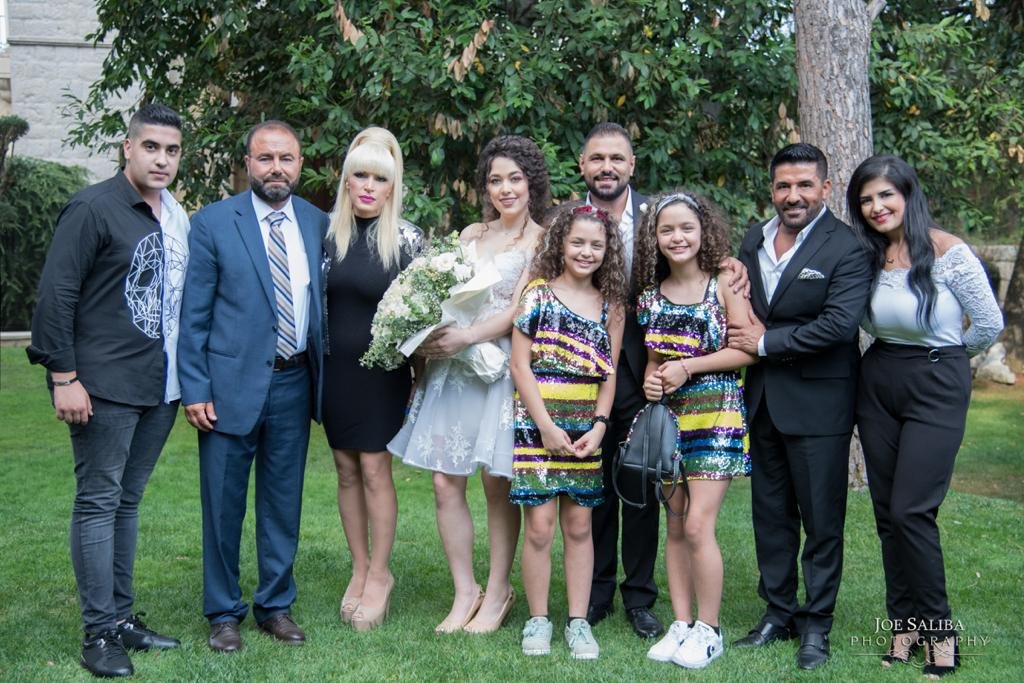 صورة مميزة: عقد قران نجل  الفنان رضا على ابنة رئيس جمعية تجار عاليه سمير شهيب