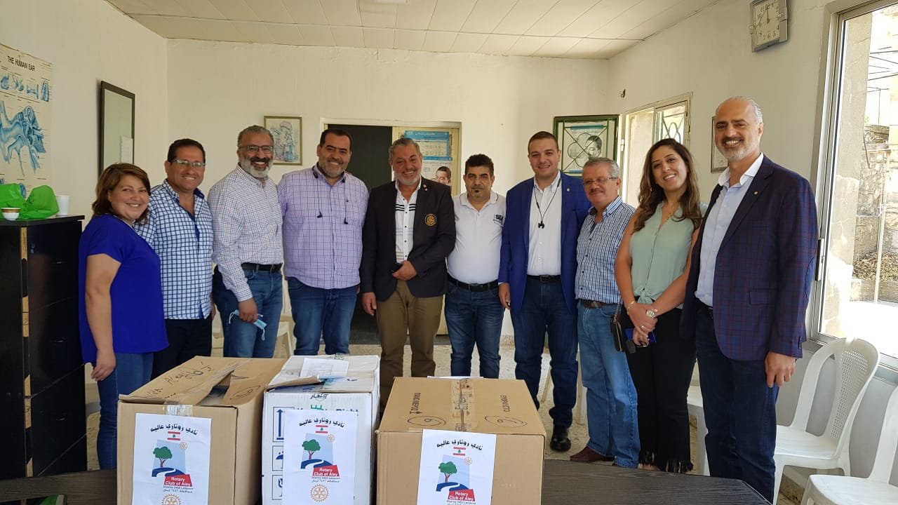 مبادرة من نادي روتاري عاليه توزيع ادوية خاصة للاطفال في سبعة مستوصفات في منطقة الجرد-عاليه - صورة مميزة صورة مميزة: مبادرة من نادي روتاري عاليه توزيع ادوية خاصة للاطفال في سبعة مستوصفات في منطقة الجرد-عاليه