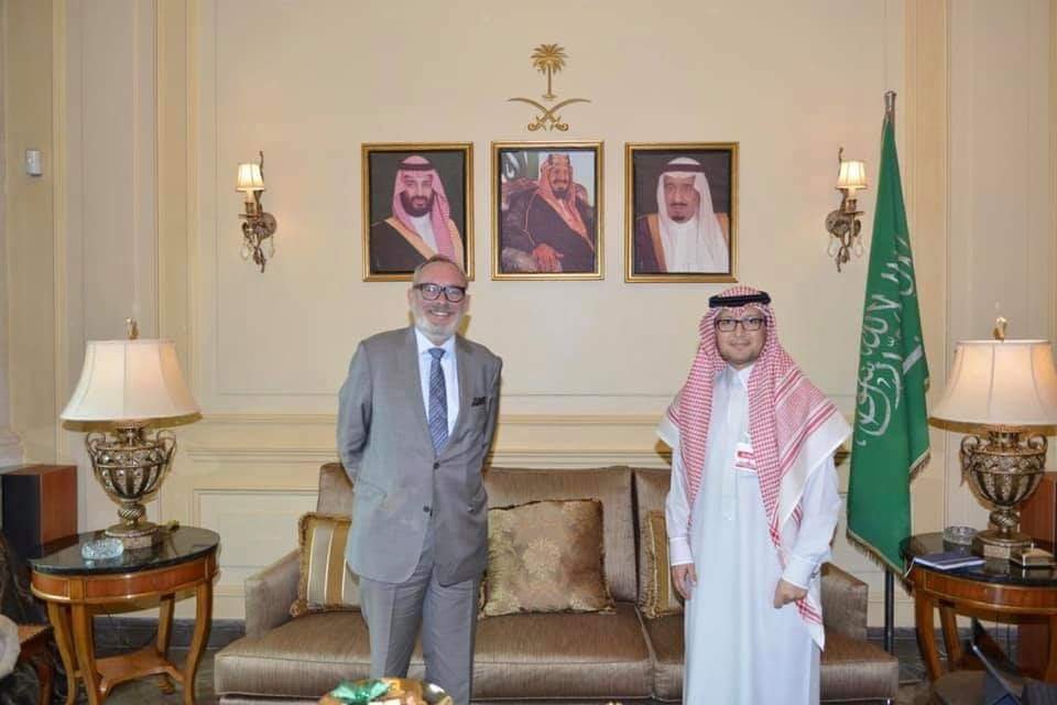 سفير خادم الحرمين الشريفين في لبنان يستقبل سفير مملكة بلجيكا - صورة مميزة صورة مميزة: سفير خادم الحرمين الشريفين في لبنان يستقبل سفير مملكة بلجيكا