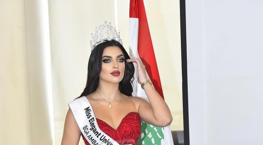 صورة مميزة: ملكة جمال الاناقة “ملاك عبيدات” سفيرة السلام في الشرق الأوسط