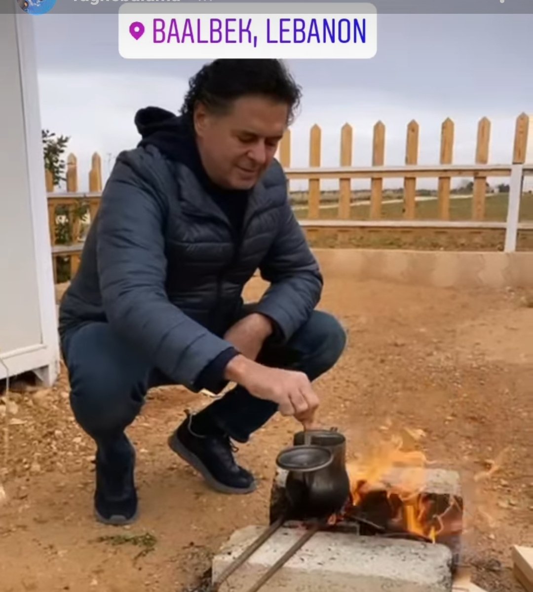 صورة مميزة: راغب علامة يستمتع بعطلته في بعلبك