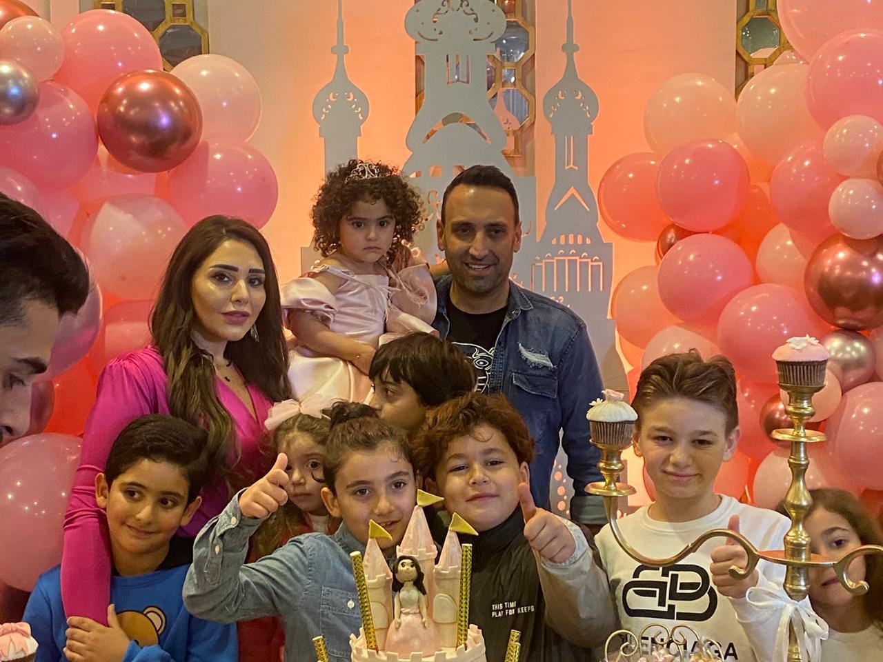 صورة مميزة: تمام بليق يحتفل بعيد ميلاد ابنته “كالين “