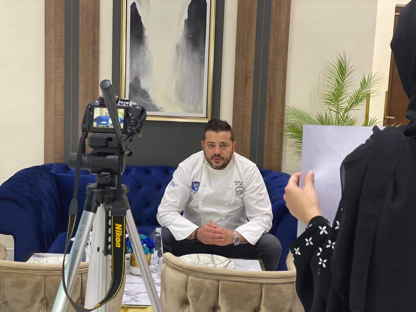مقابلة خاصة مع الشيف محمد نجم عبر إحدى القنوات التركية - صورة مميزة صورة مميزة: مقابلة خاصة مع الشيف محمد نجم عبر إحدى القنوات التركية