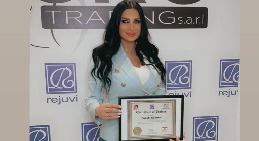 صورة مميزة: خبيرة التاتو فرح رمال مدربة معتمدة ل Rejuvi في لبنان