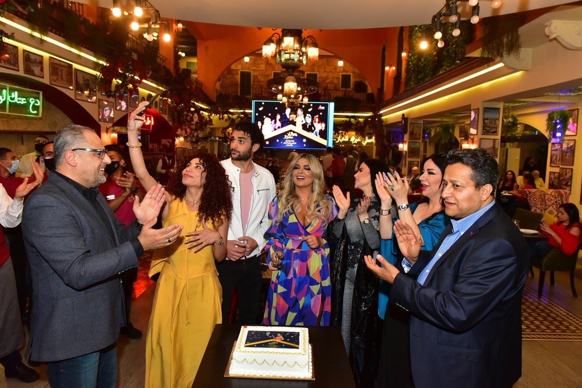 صورة مميزة: نجوم ” ستار عالعيد ” على مائدة إفطار الاعلامي زكريا فحّام