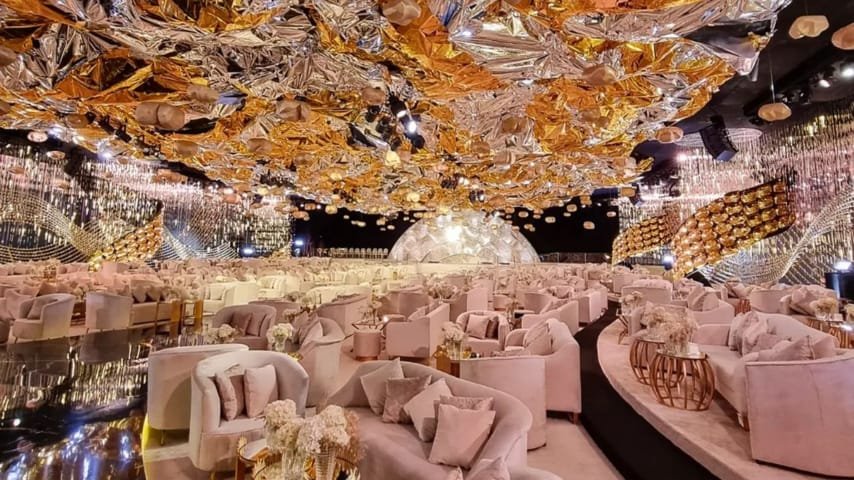 صورة مميزة: شركة Baz Events تتصدر المشهد بحفل زفاف ضخم في المملكة العربية السعودية