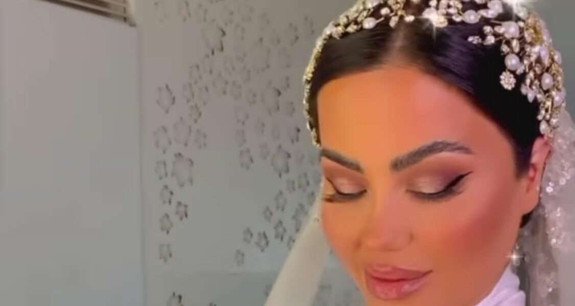 المزين حسين صفوان يُبدع في تزيين هذه العروس